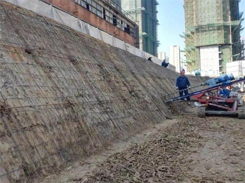 洛南建筑边坡支护